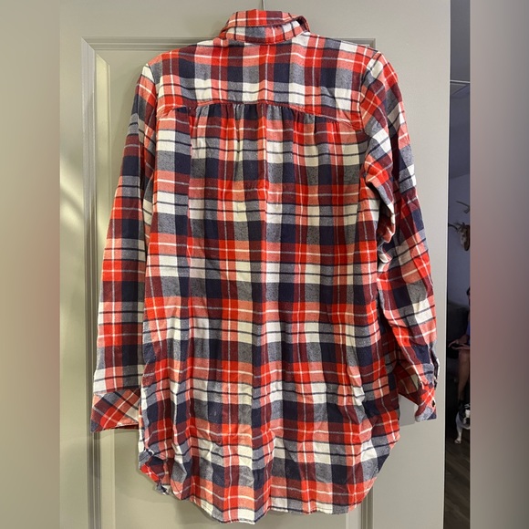 Flannel size small, red white and blue - Picture 2 of 3